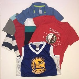 Boys various T-shirts all size XS 4/5